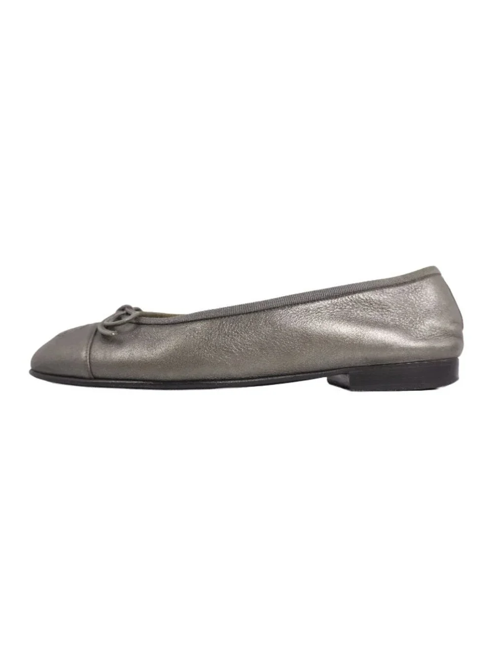 Chanel Pumps Ballerina Ribbon CC Logo Flat